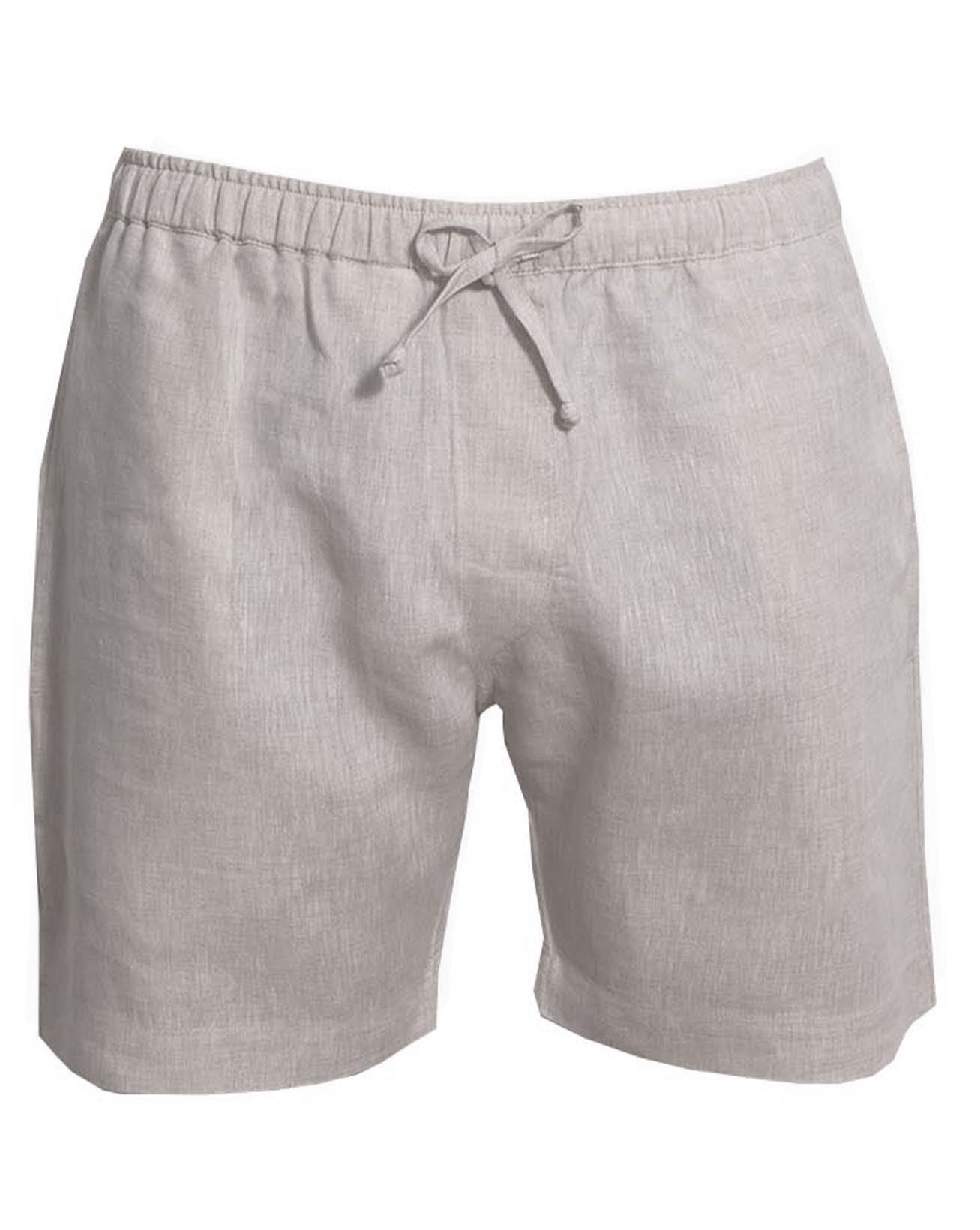 CAPRI Linen Bermudas - Light Sand - CRASQI